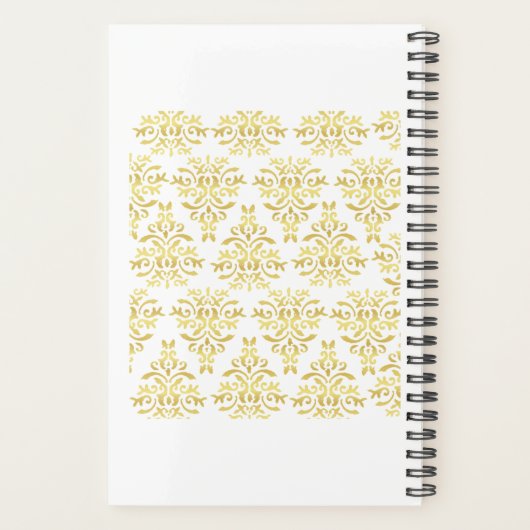 Mendela Pattern, Gold Planner (Achterkant)
