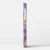 Mendela Pattern, paars Case-Mate iPhone Case (Achterkant / Links)