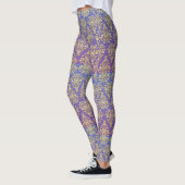 Mendela Pattern, paars Leggings (Links)