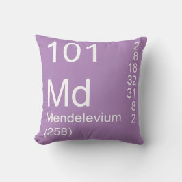 Mendelevium Kussen