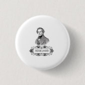 MENDELSSOHN PORTRAIT RONDE BUTTON 3,2 CM (Voorkant)