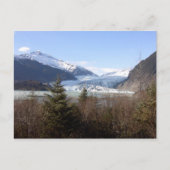 Mendenhall Glacier, Alaska Briefkaart (Voorkant)