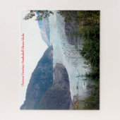 Mendenhall Glacier Alaska Chrismas Greetings Legpuzzel (Verticaal)