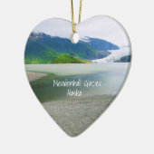 Mendenhall Glacier Alaska Keepomwille Keramisch Ornament (Links)