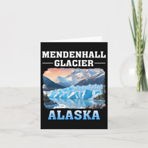 Mendenhall Glacier Alaska Outdoor Hiking Camping Kaart