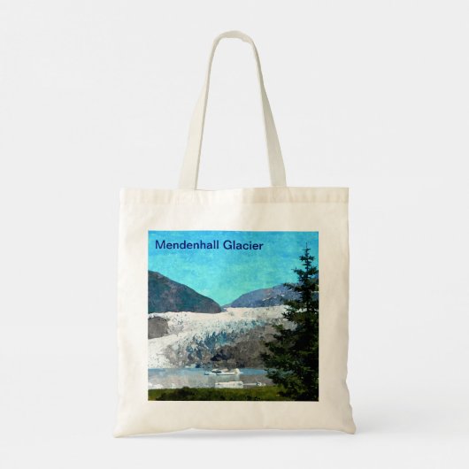Mendenhall Glacier Canvas tas (Achterkant)