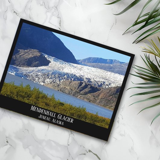 Mendenhall Glacier Juneau Alaska Briefkaart