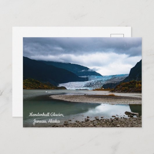 Mendenhall Glacier, Juneau, Alaska Briefkaart (Voorkant / Achterkant)