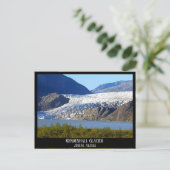 Mendenhall Glacier Juneau Alaska Briefkaart (Staand voorkant)
