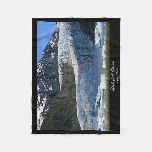 Mendenhall Glacier / Juneau Alaska Fleece Deken (Voorkant)