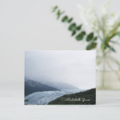 Mendenhall Glacier Juneau Alaska Icefield Briefkaart (Staand voorkant)