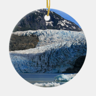 Mendenhall Glacier / Juneau Alaska Keramisch Ornament