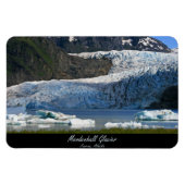 Mendenhall Glacier / Juneau Alaska Magneet (Horizontaal)