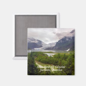 Mendenhall Glacier Juneau Alaska Magnet (Voorkant / Achterkant)