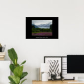 Mendenhall Glacier, Juneau, Alaska Poster (Thuiskantoor)