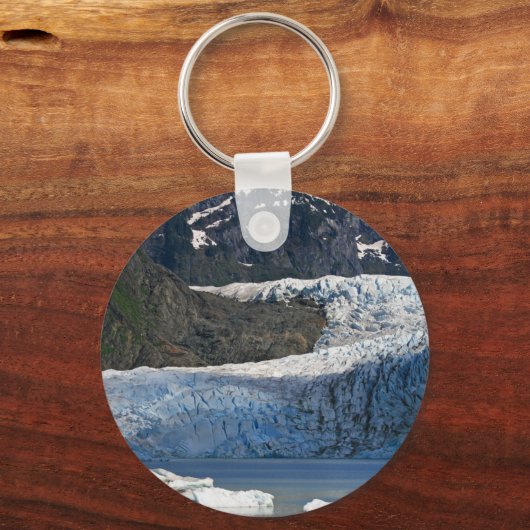 Mendenhall Glacier / Juneau Alaska Sleutelhanger (Voorkant)