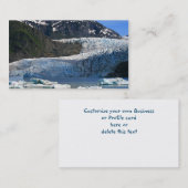Mendenhall Glacier / Juneau Alaska Visitekaartje (Voorkant / Achterkant)