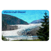 Mendenhall Glacier Magneet (Horizontaal)