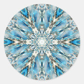 Mendenhall Glacier Mandala Stickers (Voorkant)