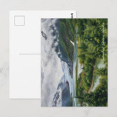 Mendenhall Glacier National Forest Puzzel Briefkaart (Voorkant / Achterkant)