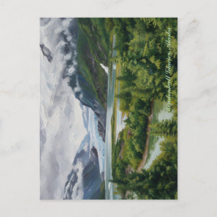 Mendenhall Glacier National Forest Puzzel Briefkaart