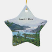 Mendenhall Glacier Ornament (Achterkant)