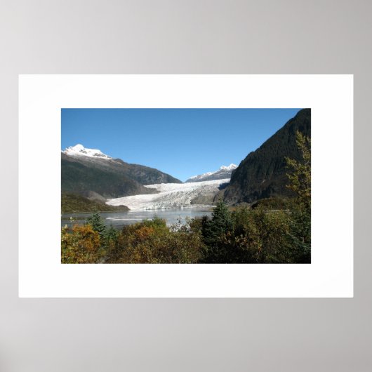 Mendenhall Glacier Poster (Voorkant)