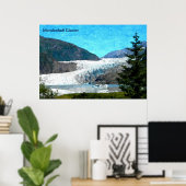 Mendenhall Glacier Poster (Thuiskantoor)