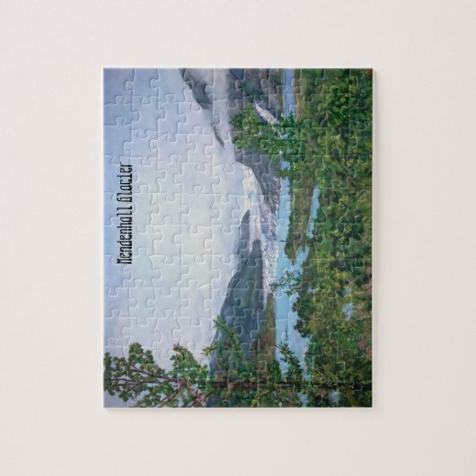 Mendenhall Glacier Puzzle Legpuzzel (Verticaal)