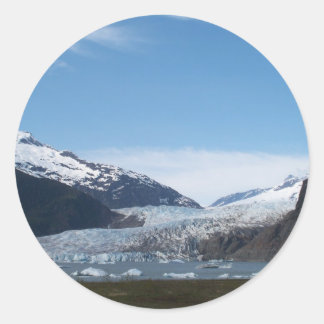Mendenhall Glacier Ronde Sticker