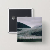Mendenhall Glacier Vierkante Button 5,1 Cm (Voorkant /achterkant)