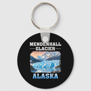 Mendenhall-gletsjer Alaska Buiten wandelen Kampere Sleutelhanger