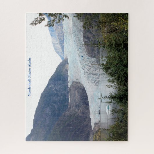 Mendenhall Gletsjer Alaska Legpuzzel (Verticaal)
