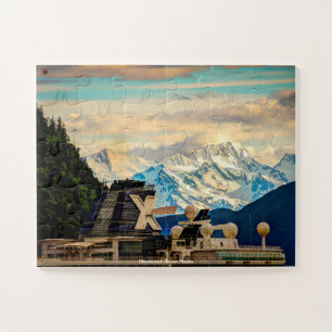 Mendenhall-gletsjer Alaska legpuzzel