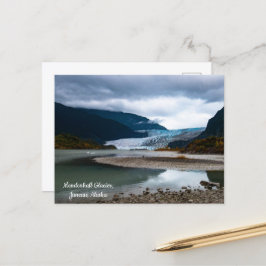 Mendenhall-gletsjer, Juneau, Alaska-ansichtkaart Briefkaart