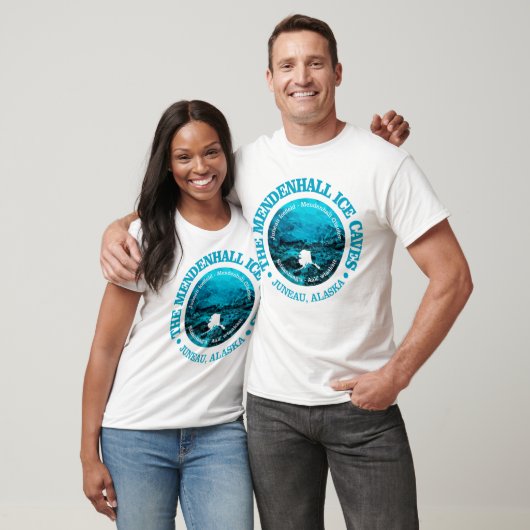 Mendenhall Ice Caves (rd) T-shirt (Unisex)