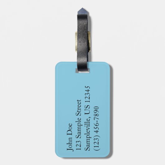 Mendenhall Lake in het landschap van Juneau Alaska Bagagelabel (Achterkant verticaal)