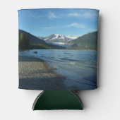 Mendenhall Lake in het landschap van Juneau Alaska Blikjeskoeler (Voorkant)