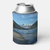 Mendenhall Lake in het landschap van Juneau Alaska Blikjeskoeler (Blikje Achterkant)
