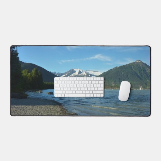 Mendenhall Lake in het landschap van Juneau Alaska Bureaumat (Keyboard & Muis)