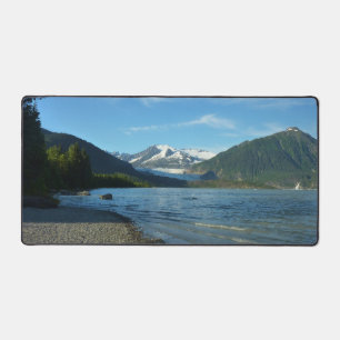 Mendenhall Lake in het landschap van Juneau Alaska Bureaumat