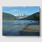 Mendenhall Lake in het landschap van Juneau Alaska Gastenboek (Achterkant)