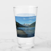 Mendenhall Lake in het landschap van Juneau Alaska Glas (Achterkant)