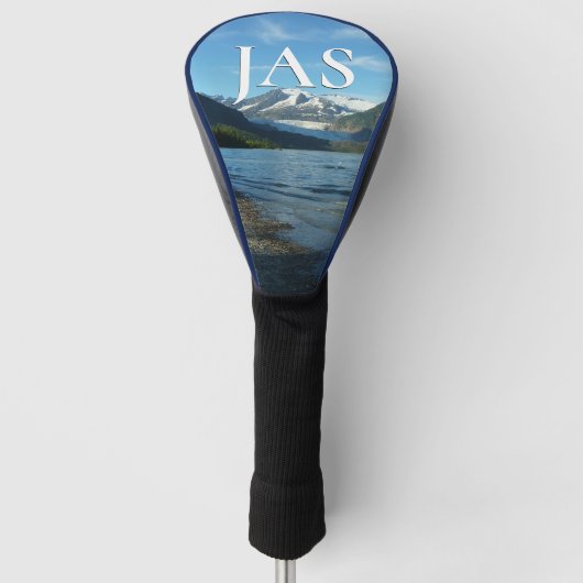 Mendenhall Lake in het landschap van Juneau Alaska Golfheadcover (Voorkant)