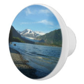 Mendenhall Lake in het landschap van Juneau Alaska Keramische Knop (Rechts)