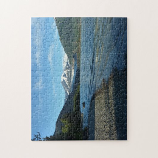 Mendenhall Lake in het landschap van Juneau Alaska Legpuzzel (Verticaal)