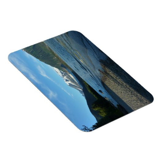 Mendenhall Lake in het landschap van Juneau Alaska Magneet (Rechterzijde)