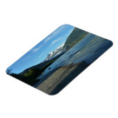 Mendenhall Lake in het landschap van Juneau Alaska Magneet (Linkerzijde)