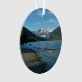 Mendenhall Lake in het landschap van Juneau Alaska Ornament (voorkant)