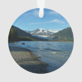 Mendenhall Lake in het landschap van Juneau Alaska Ornament (achterkant)